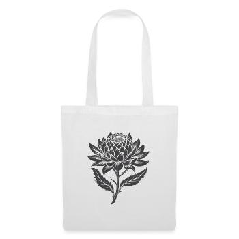 Waratah Fleur Australienne - Sac en tissu - blanc - Devant