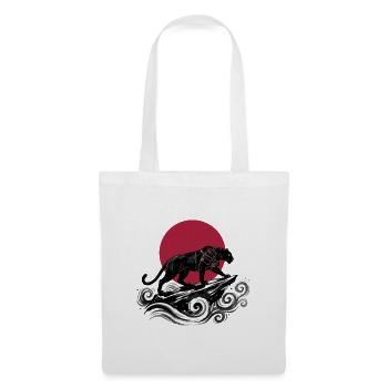 SAMURAI PANTHER - Tote Bag - white - Front