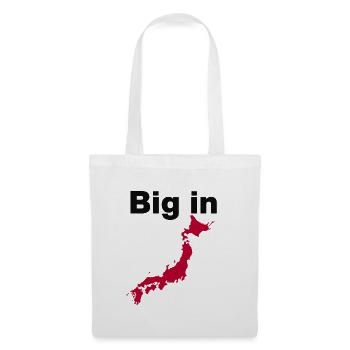 BIG IN JAPAN, JAPAN-FAN-DESIGN, LIEBLINGSLAND 🇯🇵 - Stoffbeutel - Weiß - Vorne