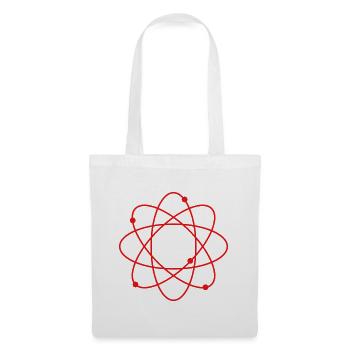 Atom - Stoffbeutel - Weiß - Vorne