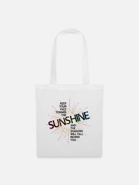 Sunshine - Stoffbeutel - Weiß