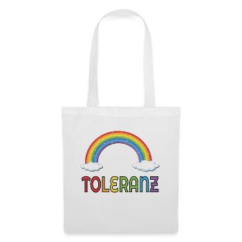 Toleranz Diversität - Stoffbeutel - Weiß - Vorne