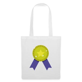Medaille - Stoffbeutel - Weiß - Vorne