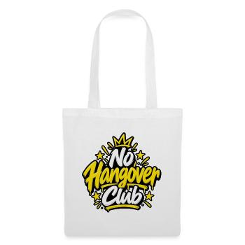 No Hangover Club – Alkoholfrei & mutig - Stoffbeutel - Weiß - Vorne