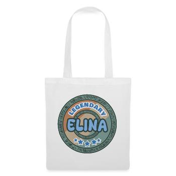 Elina - Stoffbeutel - Weiß - Vorne