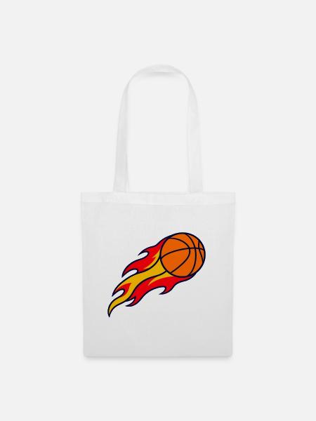 Basketball Comet - Stoffbeutel - Weiß