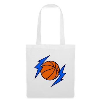 Basketball Lightning - Stoffbeutel - Weiß - Vorne