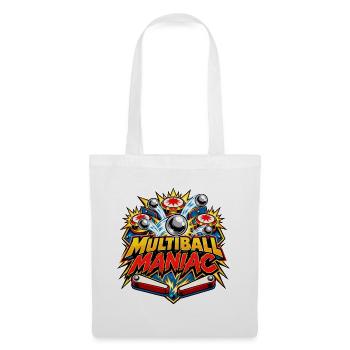 Multiball Maniac - Stoffbeutel - Weiß - Vorne
