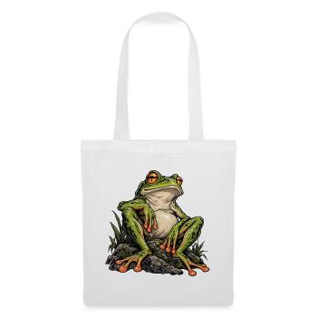 Feral Frog - Stoffbeutel - Weiß - Vorne