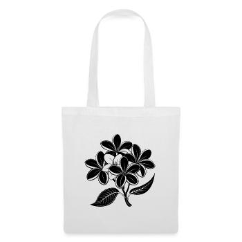 Frangipani - Stoffbeutel - Weiß - Vorne
