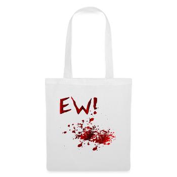 Halloween-Kostüm-Blutflecken - Stoffbeutel - Weiß - Vorne