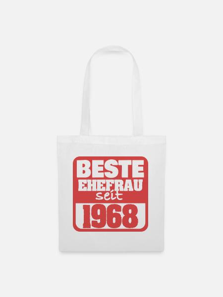 Ehe 1968 - Stoffbeutel - Weiß