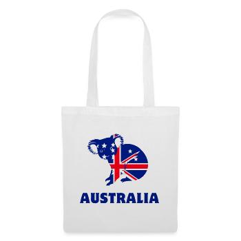 Australien-Koala - Stoffbeutel - Weiß - Vorne