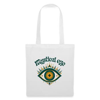Mystisches Auge - Stoffbeutel - Weiß - Vorne