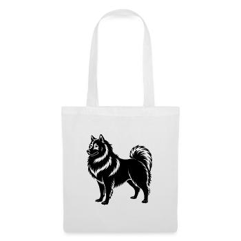 Samojeden Hund - Stoffbeutel - Weiß - Vorne
