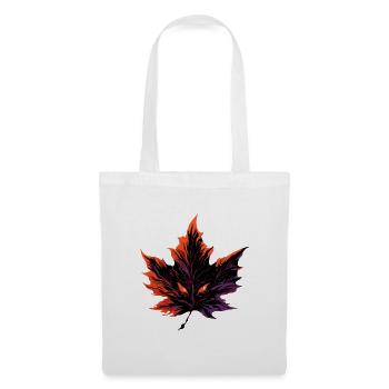Evil Canadian Maple Leaf - Stoffbeutel - Weiß - Vorne