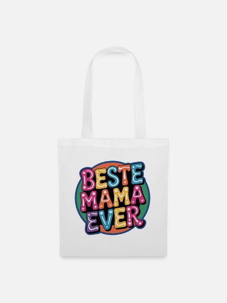 Beste Oma Ever - Stoffbeutel - Weiß