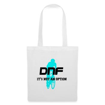 Neon Bike: DNF Das ist keine Option - Stoffbeutel - Weiß - Vorne