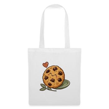 Kaffee und Keks – Keks - Stoffbeutel - Weiß - Vorne