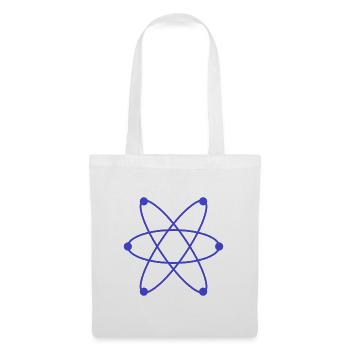 Atom - Stoffbeutel - Weiß - Vorne