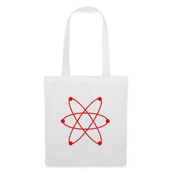 Atom - Stoffbeutel - Weiß - Vorne