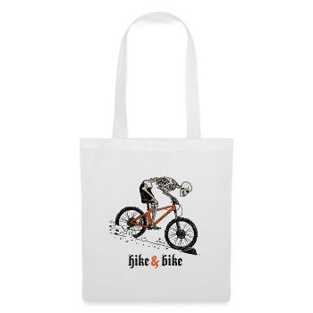 Hike nd bike - Stoffbeutel - Weiß - Vorne