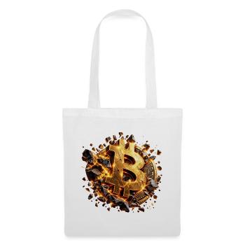 Bitcoin Unbreakable - Stoffbeutel - Weiß - Vorne
