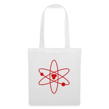 Atom - Stoffbeutel - Weiß - Vorne