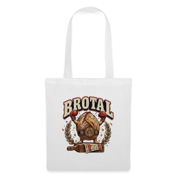 Brotal - Stoffbeutel - Weiß - Vorne