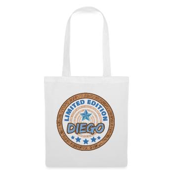 Geschenk für Diego - Stoffbeutel - Weiß - Vorne