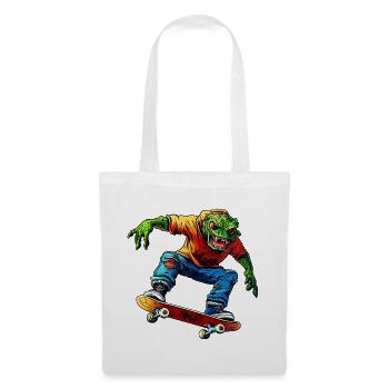 Skater Monster - Stoffbeutel - Weiß - Vorne