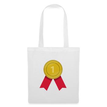 Medaille - Stoffbeutel - Weiß - Vorne