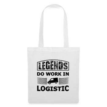 Logistik und Transport Legenden - Stoffbeutel - Weiß - Vorne