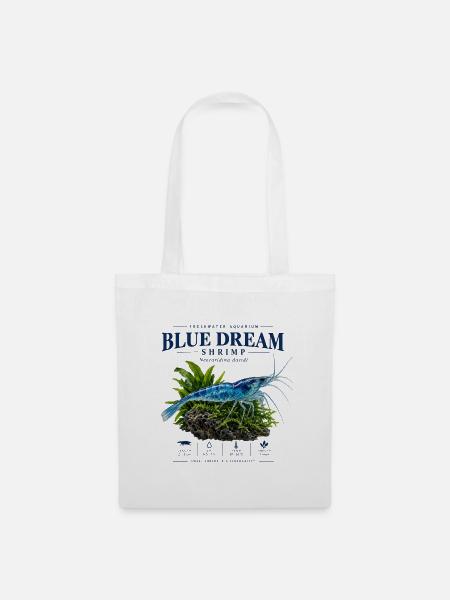Blue Dream Shrimp - Stoffbeutel - Weiß