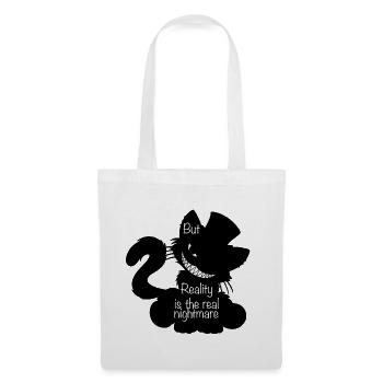 But Reality is… (Bella Donna‘s wicked world) - Stoffbeutel - Weiß - Vorne