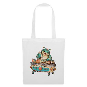 Retro Koch Drachenmeister - Stoffbeutel - Weiß - Vorne