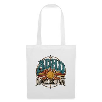 ADHD – My Own Frequency - Stoffbeutel - Weiß - Vorne