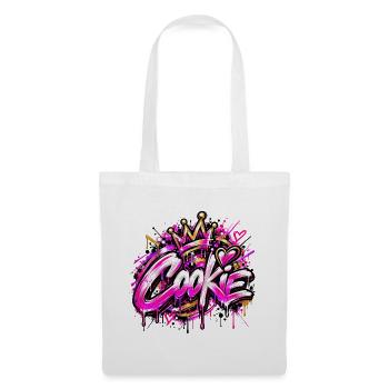 COOKIE – Queen of Street Art! 👑💖 - Stoffbeutel - Weiß - Vorne