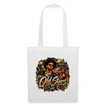 Old Stars – SATO | Vintage Retro Streetwear - Stoffbeutel - Weiß - Vorne