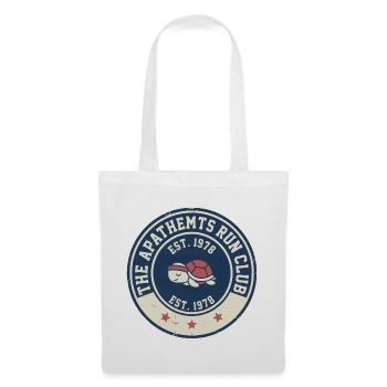 Vintage Turtle Run Club Logo 1978 - Stoffbeutel - Weiß - Vorne