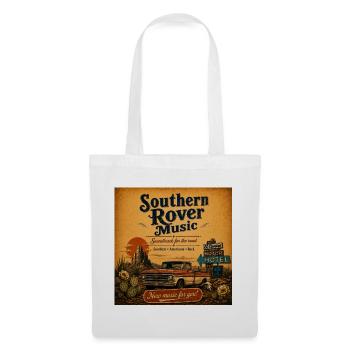 Southern Rover Musik – Roadtrip Vintage - Stoffbeutel - Weiß - Vorne