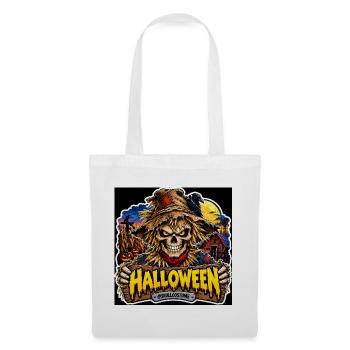 SkullCostume Halloween Edition: Die Vogelscheuche - Stoffbeutel - Weiß - Vorne