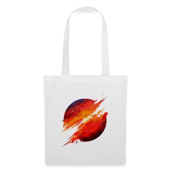 Crimson Ember Burst - Stoffbeutel - Weiß - Vorne