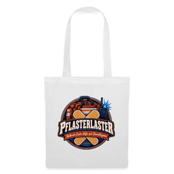 Pflasterlaster Erste Hilfe Badge - Stoffbeutel - Weiß - Vorne