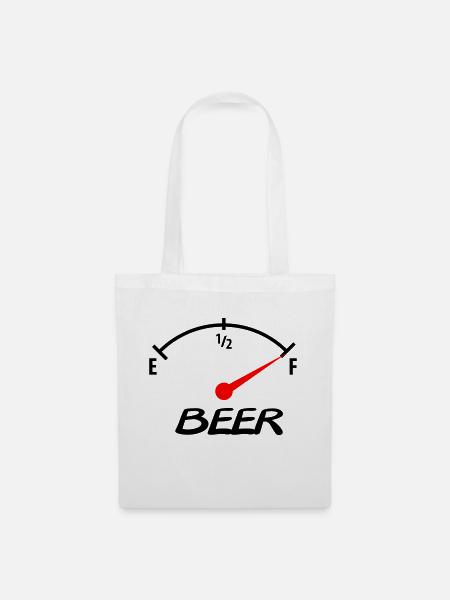 beer - Stoffbeutel - Weiß