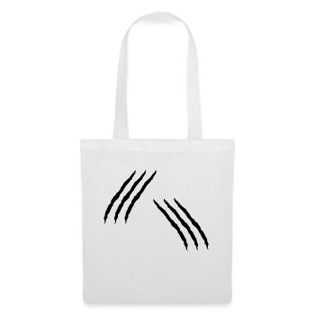Scratch Cats Monster Attack Wound Flesh Wound - Tote Bag - white - Front