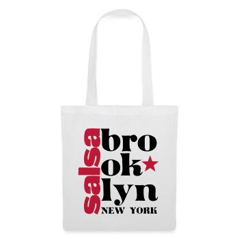 Salsa brooklyn NY - Dance Salsa Shirt - Sac en tissu - blanc - Devant