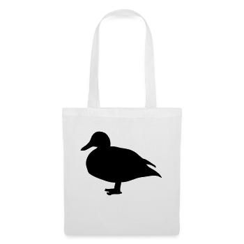 animaux fermer canard duck1 - Sac en tissu - blanc - Devant