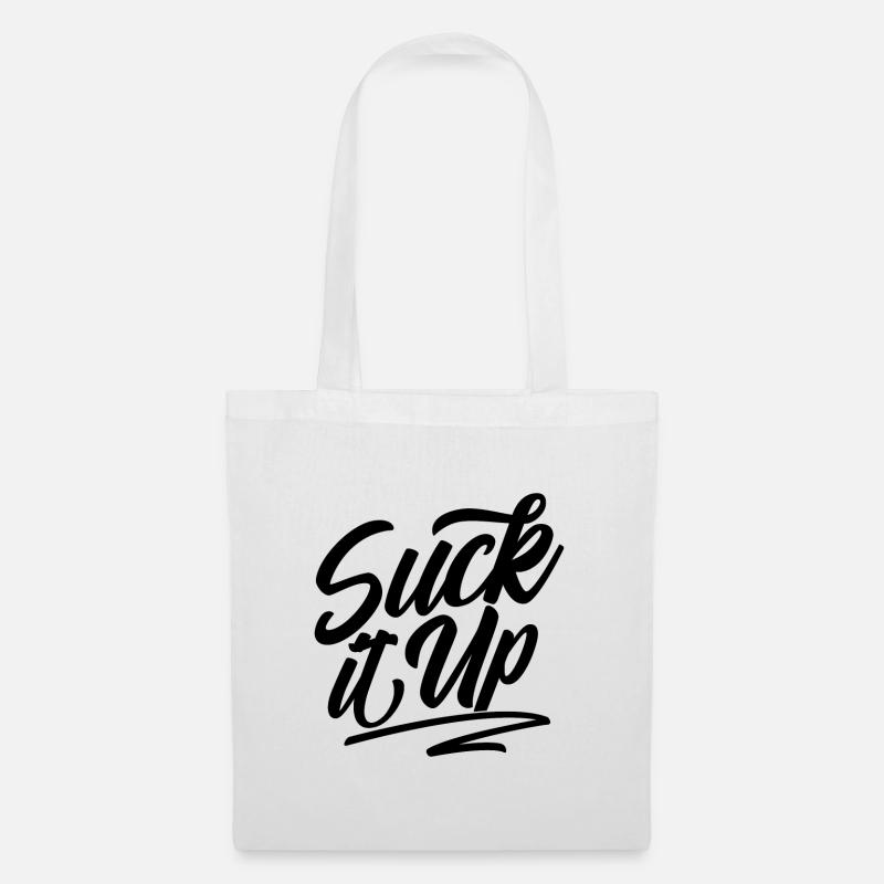 Le sucer - Sac en tissu - blanc