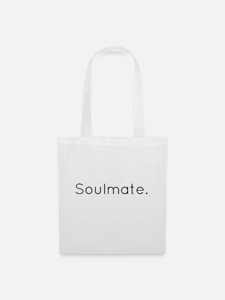 soulmate - Stoffbeutel - Weiß